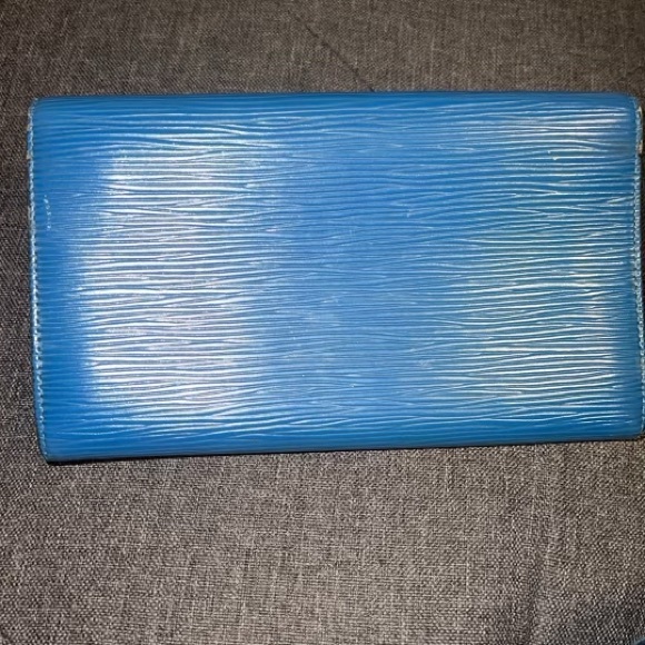 Blue Louis Vuitton Wallet